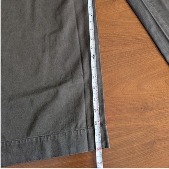 Apiece Apart Mirabelle Deep Olive High-rise Wide Leg Trouser Pants, size 12 - Picture 7 of 9